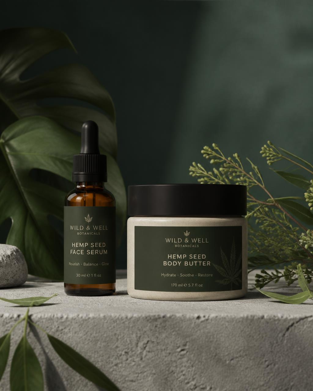 Cosmetics — Hemp infused body & hair care